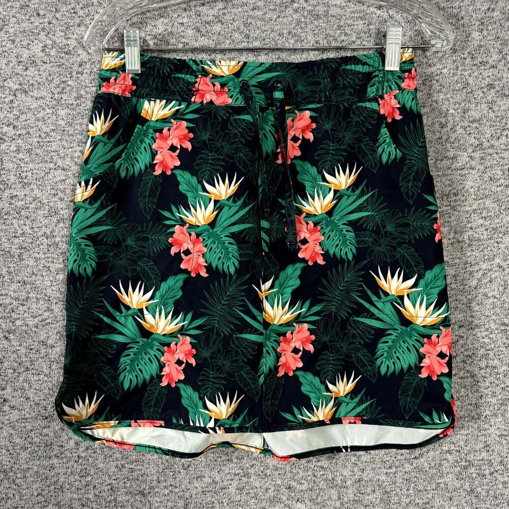 Duluth Trading Co Women's Size XS Floral Print Linerless Pier Genius Skirt
